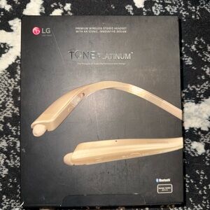 NIB: LG TONE PLATINUM: Wireless Bluetooth Headset
